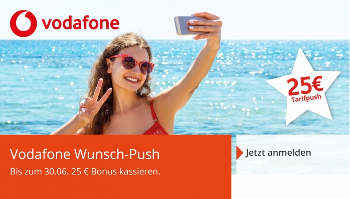 Vodafone Wunsch Push Juni
