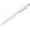 LogiLink Touch Pen m. Kugelschreiber/SIM-Nadel silber