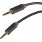 SBS AUX-Kabel, 3,5 mm Klinke auf 3,5 mm Klinke (1,5m), schwarz