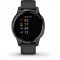Garmin vivoactive 4s GPS-Fitness-Smartwatch schwarz/schiefergrau