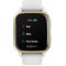 Garmin Venu SQ GPS-Smartwatch weiß/gold