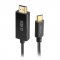 SBS USB-C zu HDMI Kabel (1,8 m), schwarz