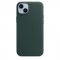Apple Leather Case MagSafe iPhone 14 Plus waldgrün