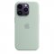 Apple Silicone Case MagSafe iPhone 14 Pro agavengrün
