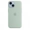 Apple Silicone Case MagSafe iPhone 14 agavengrün