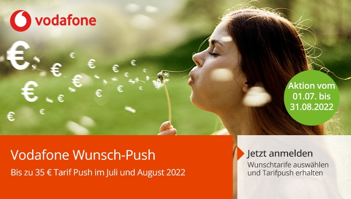 Vodafone Wunsch-Push